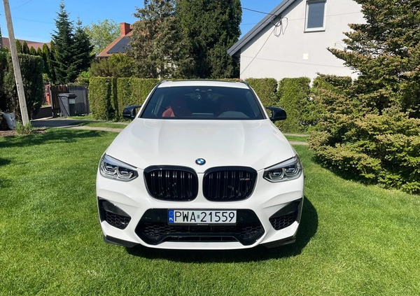 BMW X4 M cena 310000 przebieg: 23500, rok produkcji 2021 z Warszawa małe 79